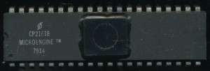 Western Digital CP2161B - 1979 Pascal Control Chip