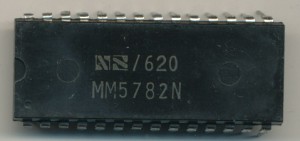 National Semiconductor MM5782N - 400KHz 1976