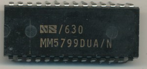 National Semiconductor MM5799 - Single chip COPs