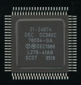 DEC DC580C 78034 CVAX+ 16.67MHz