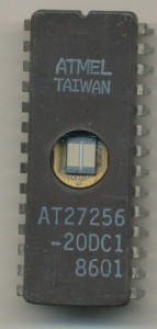 Atmel EPROM, fab'd by GI in 1986, right before they became Microchip