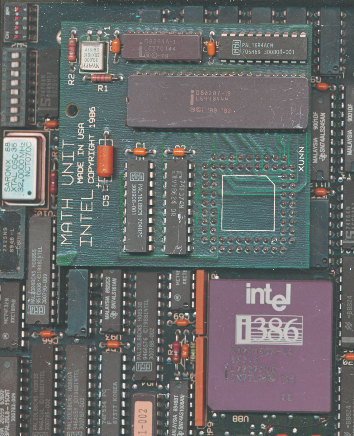 How To 386 Your AT Intel Inboard 386 AT The CPU Shack Museum